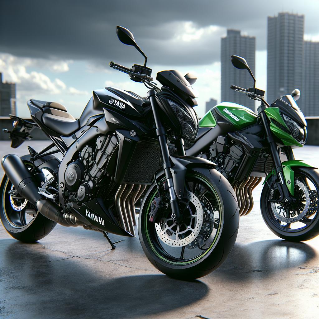 Yamaha XJ6 vs Kawasaki Z800: Битва за сердце каждого мотоциклиста!